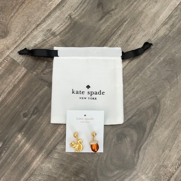 Kate Spade 🐿 Squirrel & Acorn Earrings - Picture 5 of 5